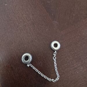 Pandora Silver Safety Chain Charm